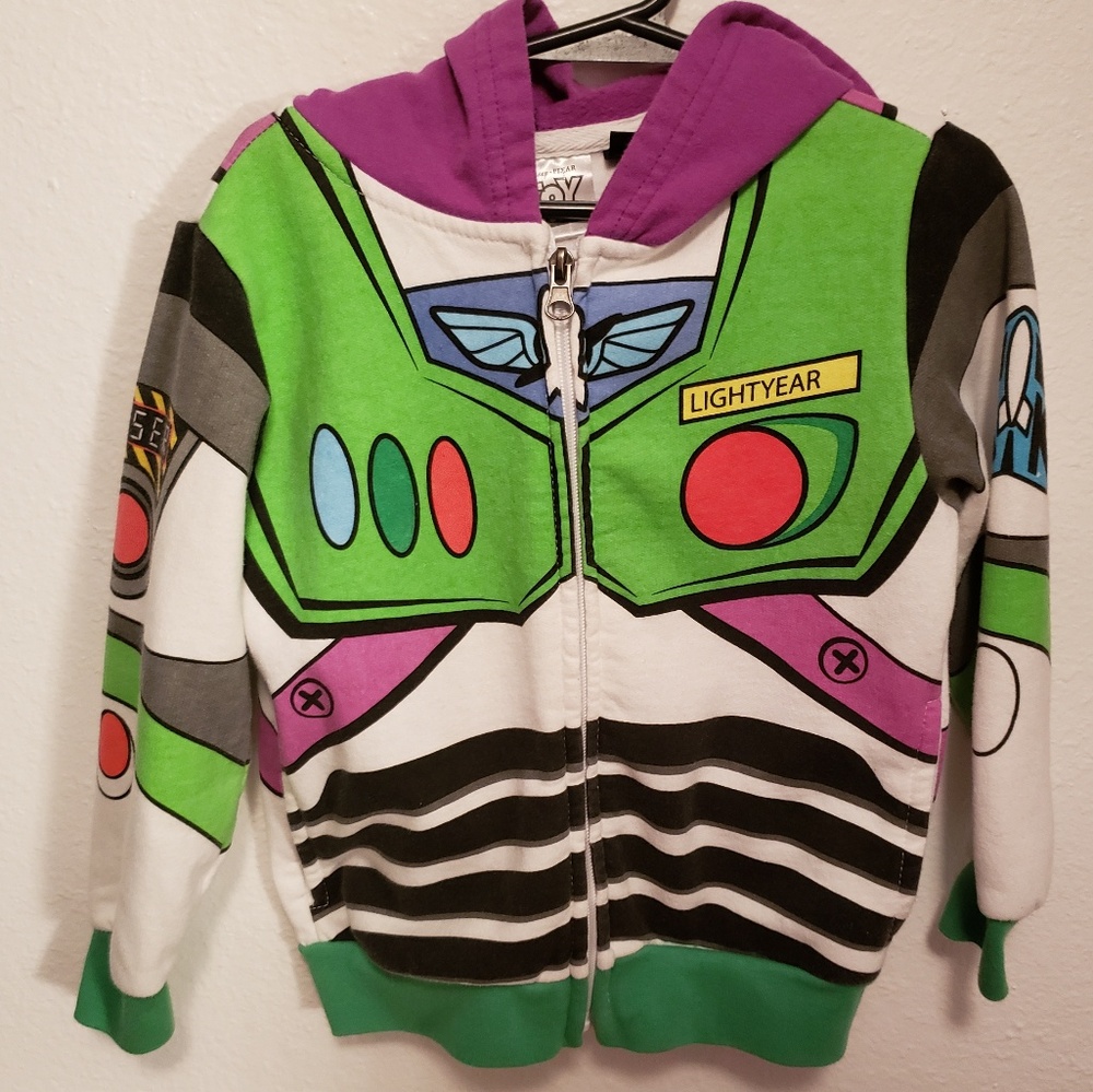 Buzz Lightyear Toddler Boys 3T Hoodie